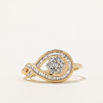 Diamond Cocktail Ring | 0.50ctw | SZ 7 |