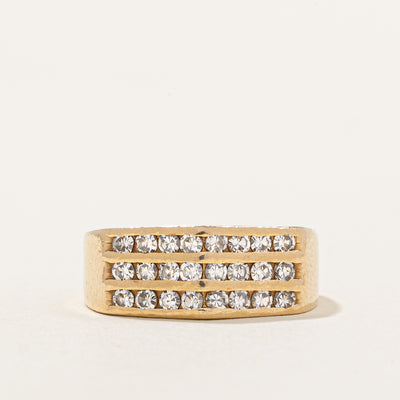 Channel Set Diamond Ring | 0.60ctw | SZ 5.5 |