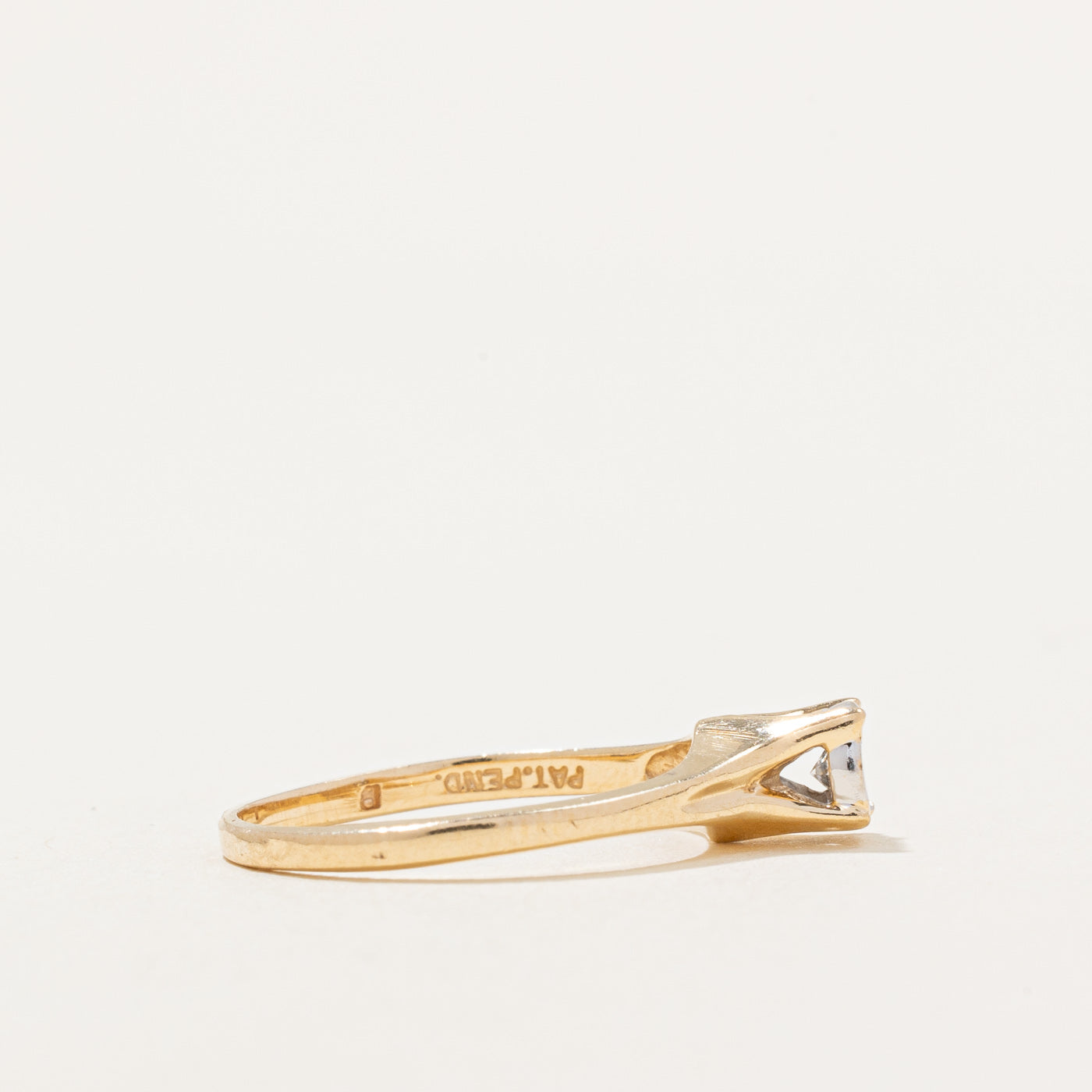 Bezel Set Diamond Ring | 0.10ct | SZ 4.25 |