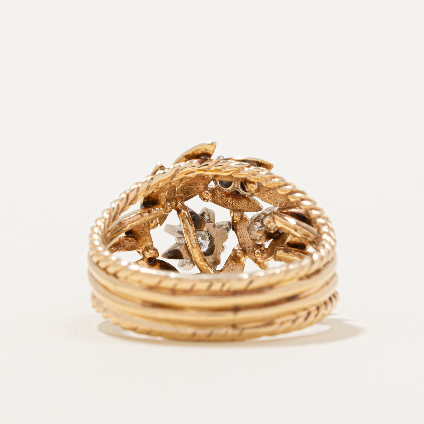 Diamond Cocktail Ring | 0.38ctw | SZ 8.5 |