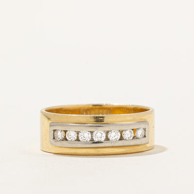 Channel Set Diamond Band | 0.35ctw | SZ 10.5 |