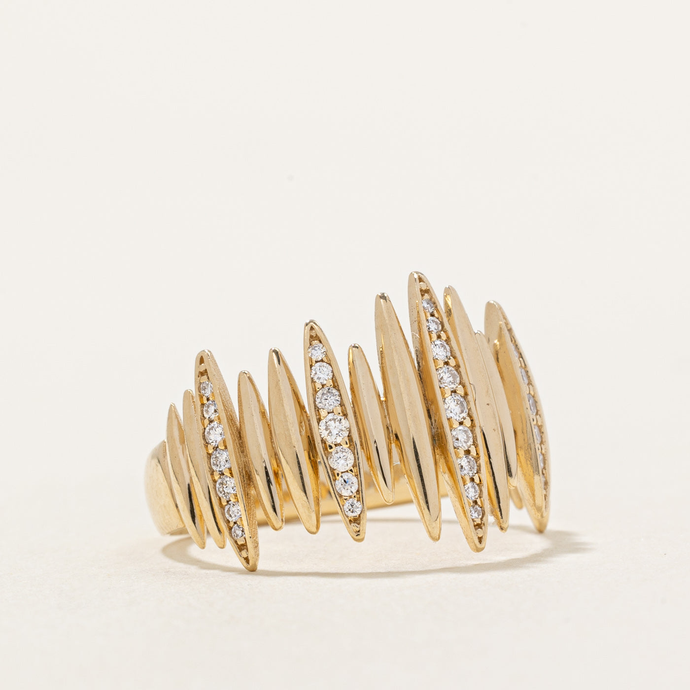 Diamond Cocktail Ring | 0.16ctw | SZ 5.25 |