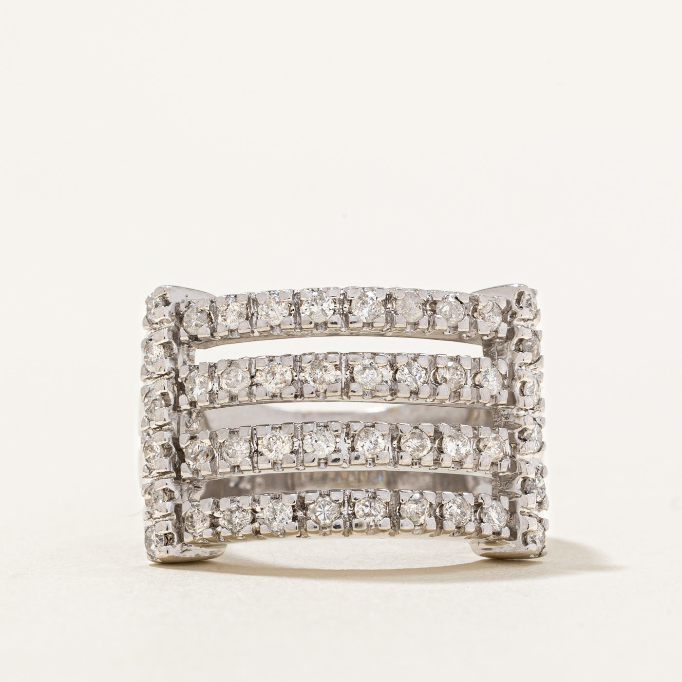 Diamond Cocktail Ring | 0.74ctw | SZ 6.25 |