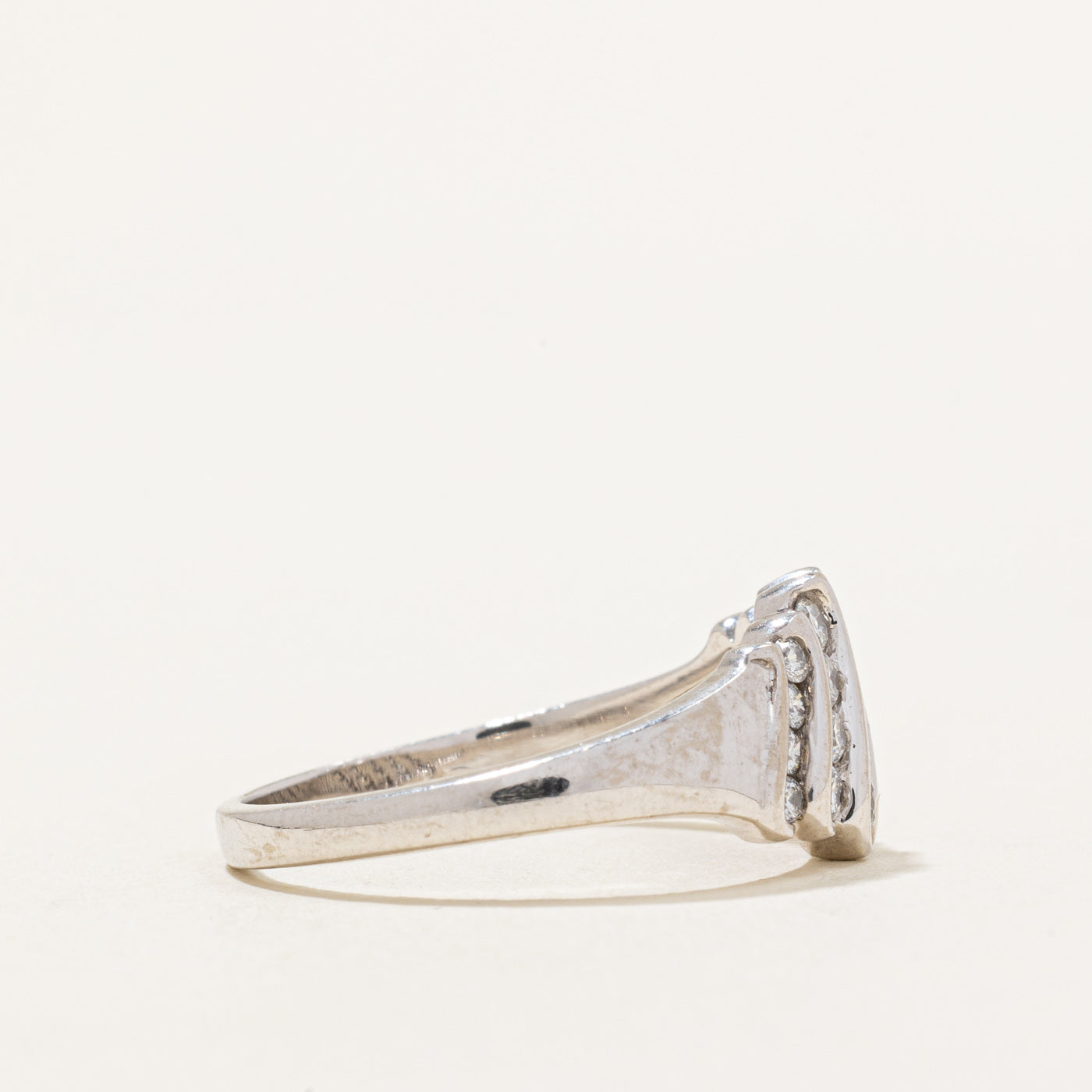 Diamond Waterfall Ring | 0.54ctw | SZ 7.75 |