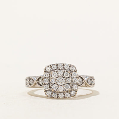 Diamond Cocktail Ring | 0.43ctw | SZ 5.25 |