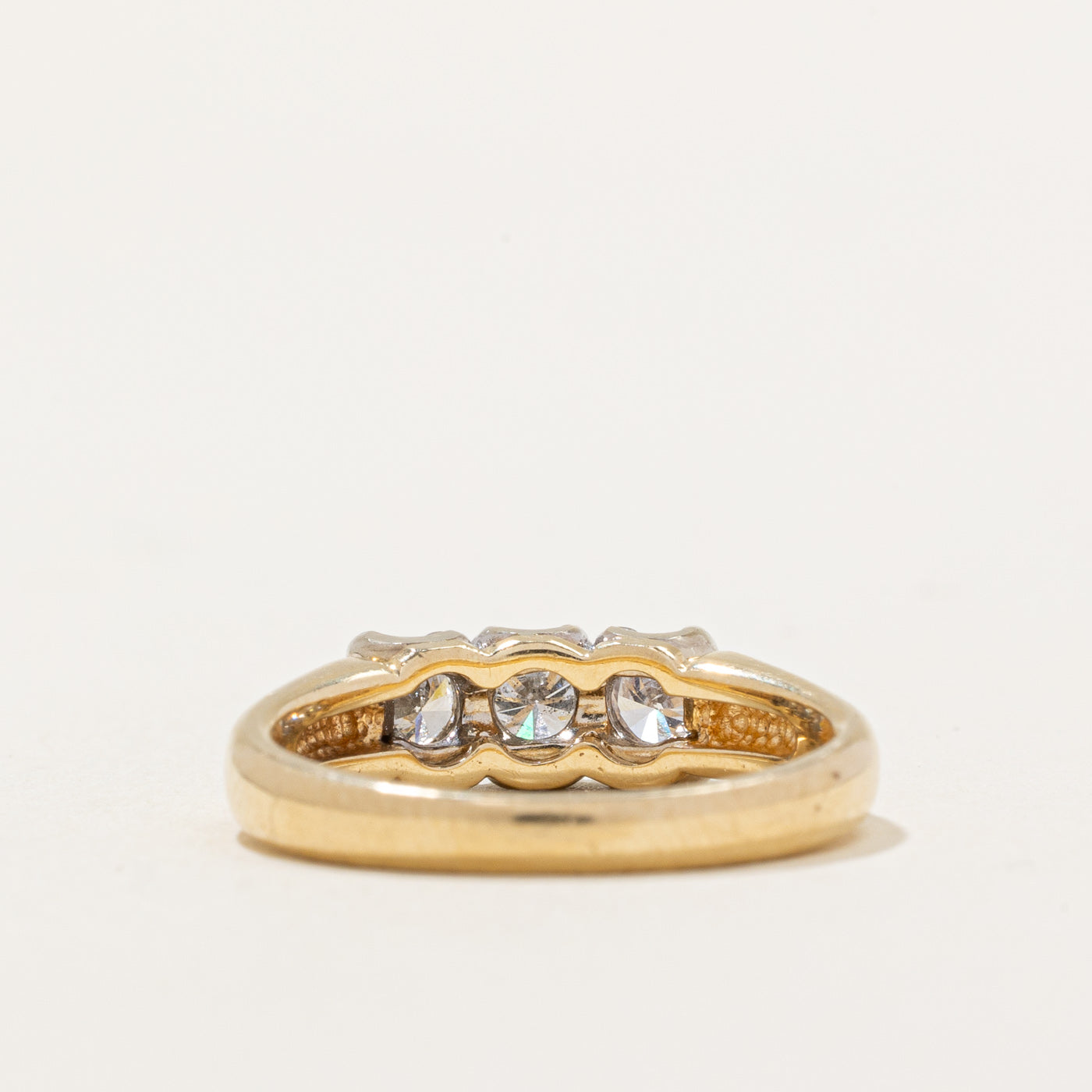 Three Stone Diamond Ring | 0.49ctw | SZ 5.75 |