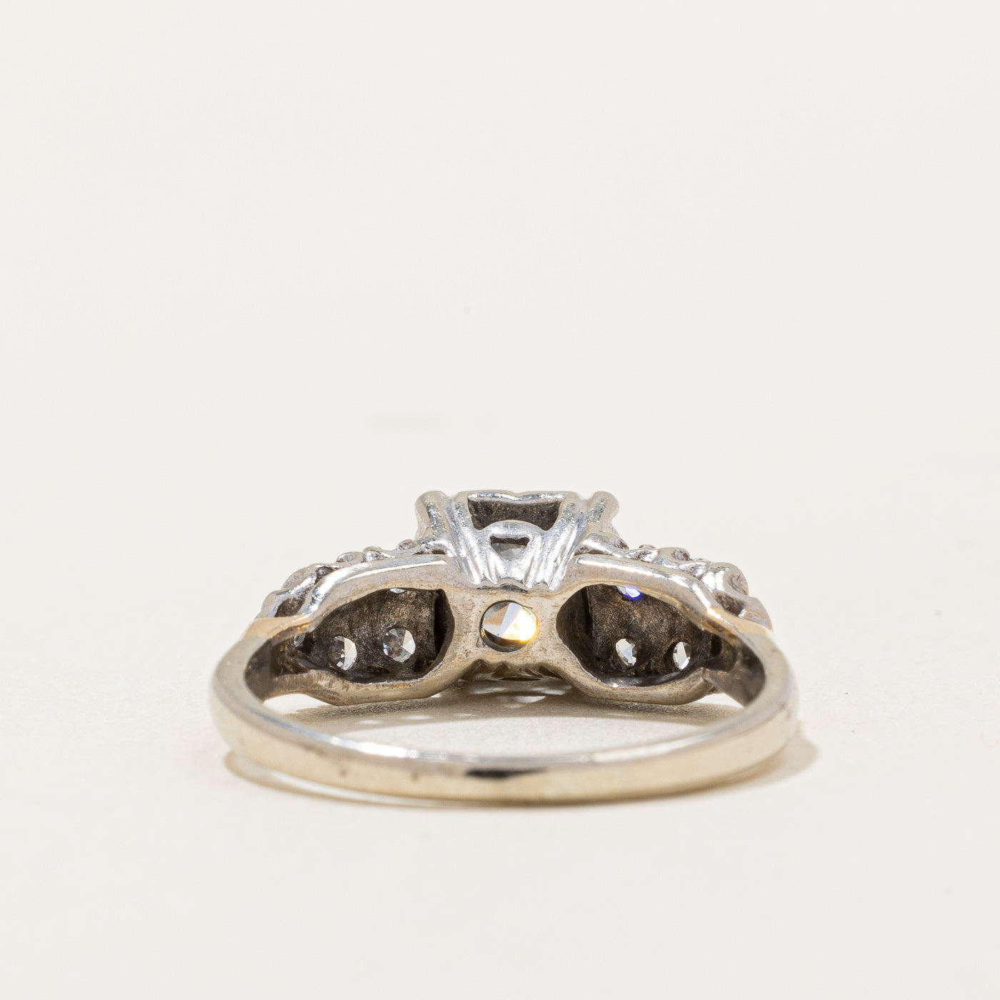 Illusion Set Diamond Engagement Ring | 0.65ctw | SZ 5.25 |
