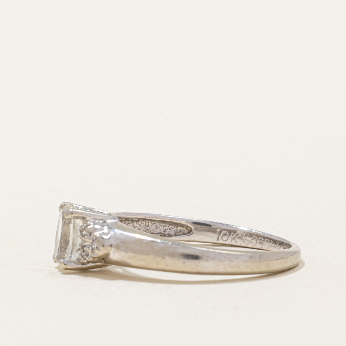 Zircon & Diamond Ring | 0.50ct, 0.03ctw | SZ 5.25 |