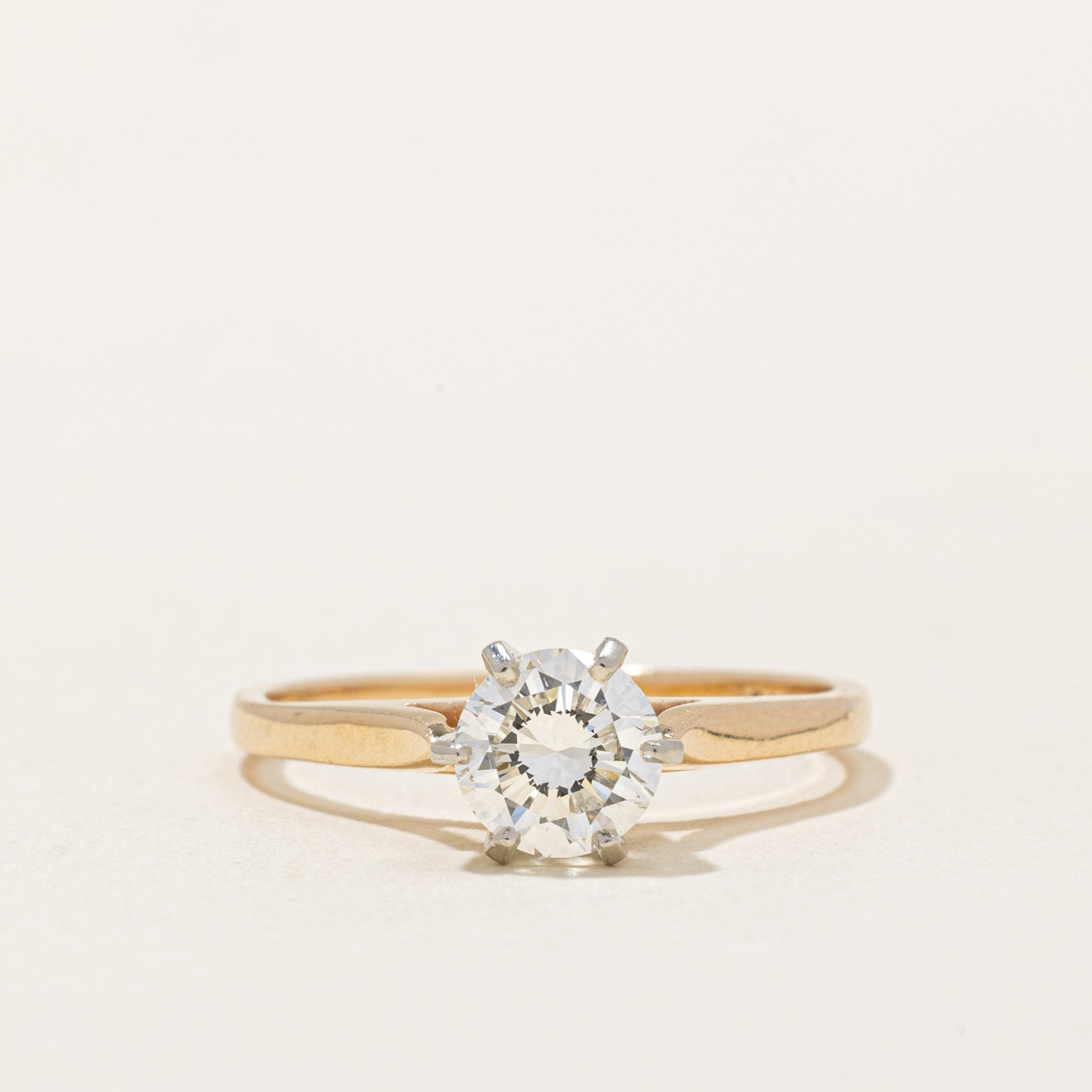 Birks' Six Prong Solitaire Diamond Engagement Ring | 0.70ct IF F | SZ 6.25 |