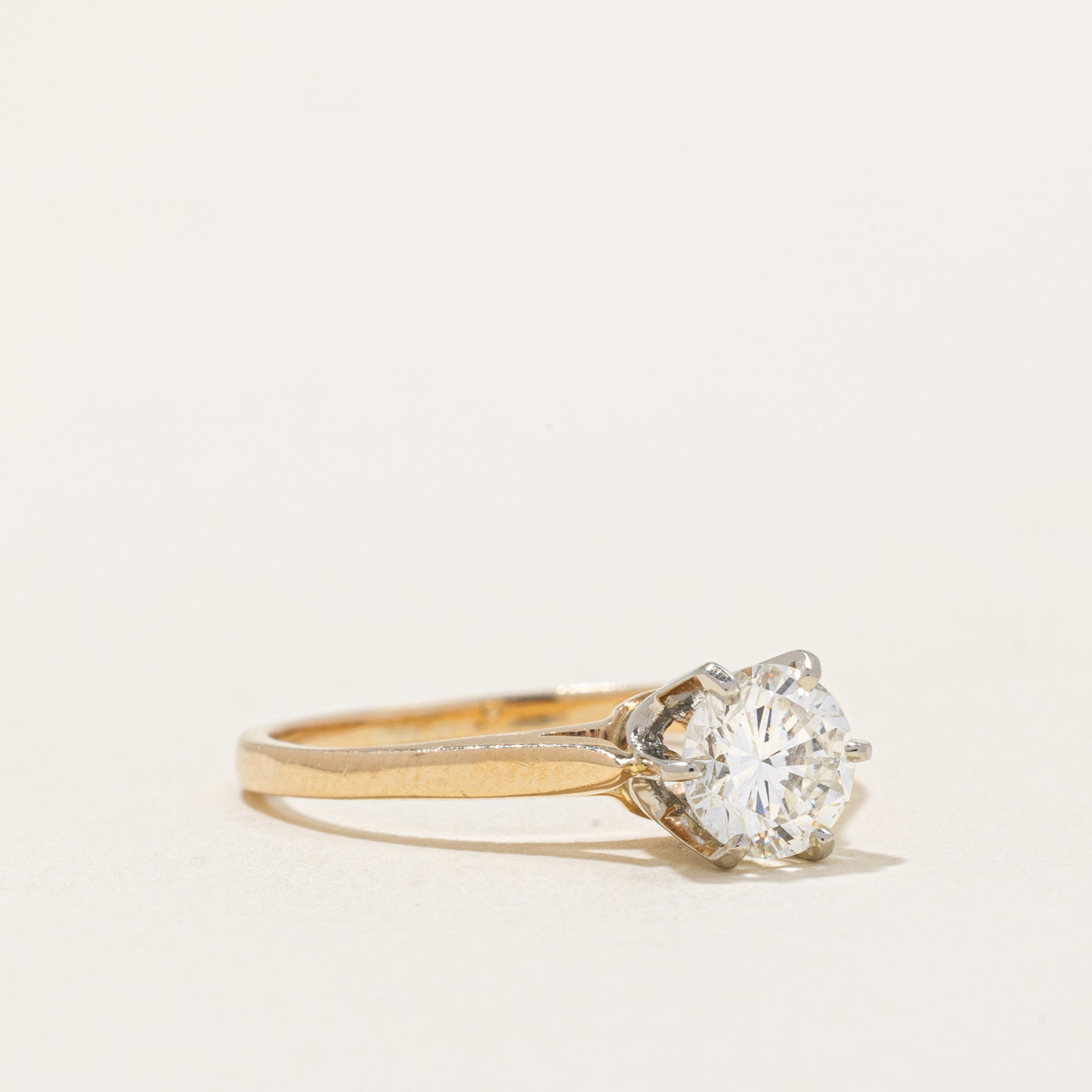 Birks' Six Prong Solitaire Diamond Engagement Ring | 0.70ct IF F | SZ 6.25 |