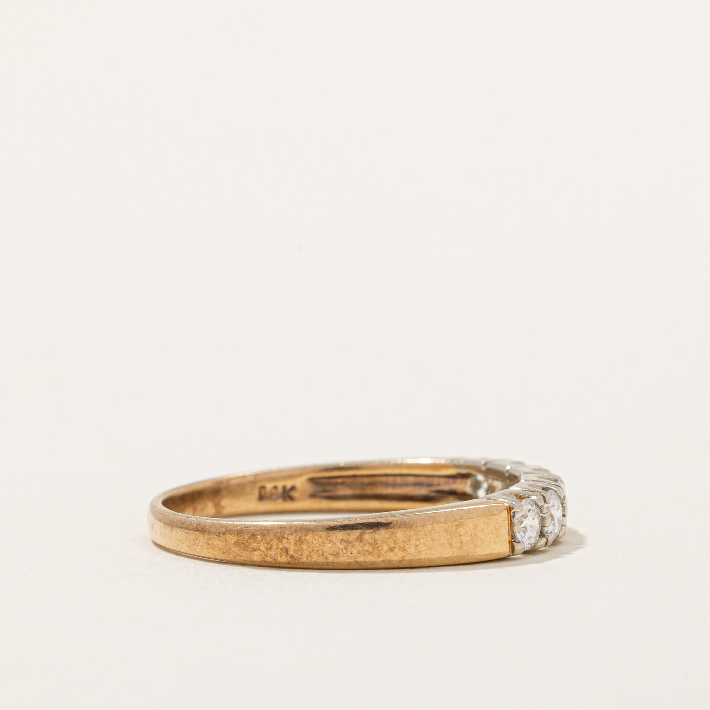 Six Stone Diamond Band | 0.40ctw | SZ 8.25 |