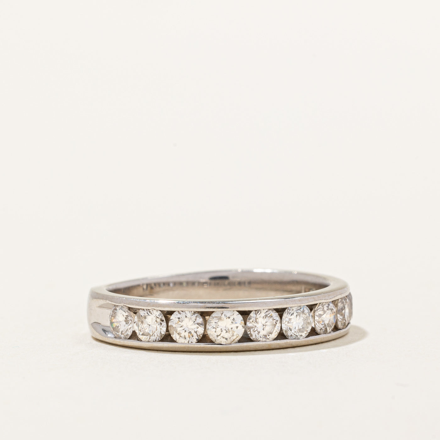 Semi Eternity Channel Set Diamond Band | 0.97ctw | 3.90mm | SZ 6.75 |