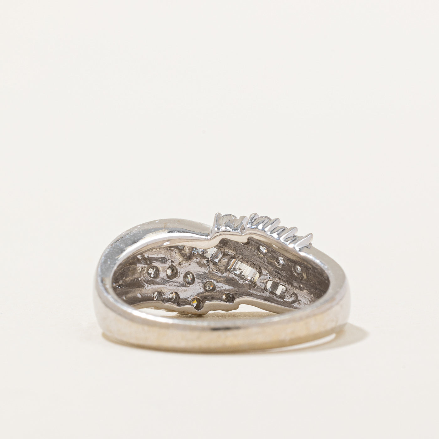 Diamond Waterfall Ring | 0.47ctw | SZ 6.75 |