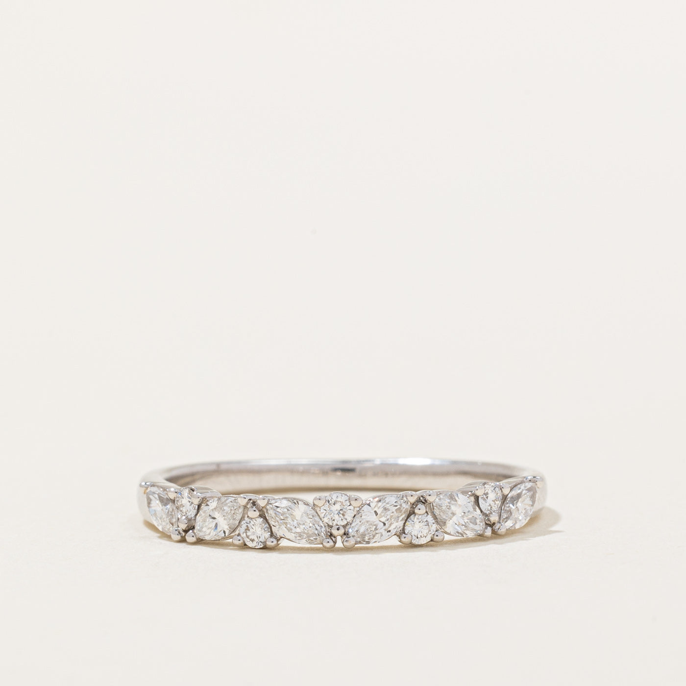 Semi Eternity Multi Cut Diamond Band | 0.40ctw | SZ 7.75 |