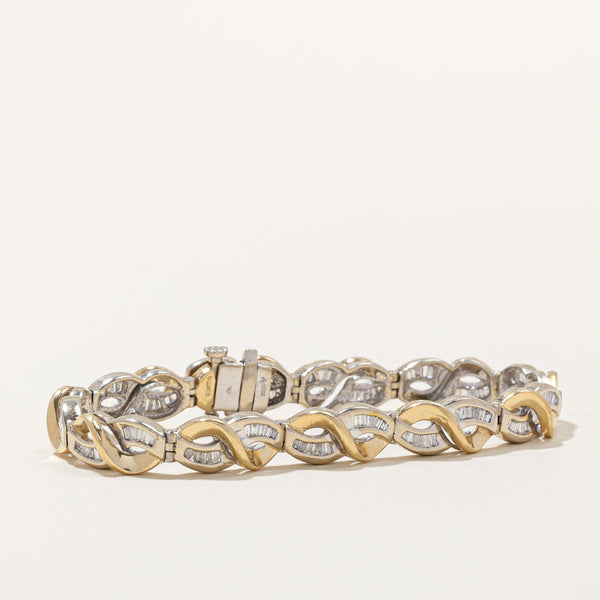 Channel Set Diamond Bracelet | 0.50ctw | 6.5