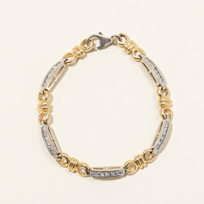 Channel Set Diamond Bracelet | 0.60ctw | 6