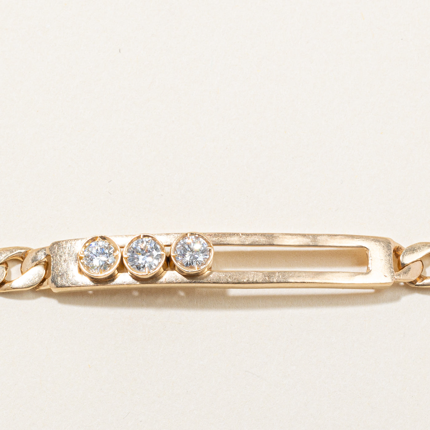 Bracelet à maillons en diamants | 0,52 ct | 17,8 cm | 