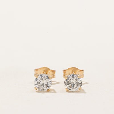 Diamond Stud Earrings | 0.60ctw |