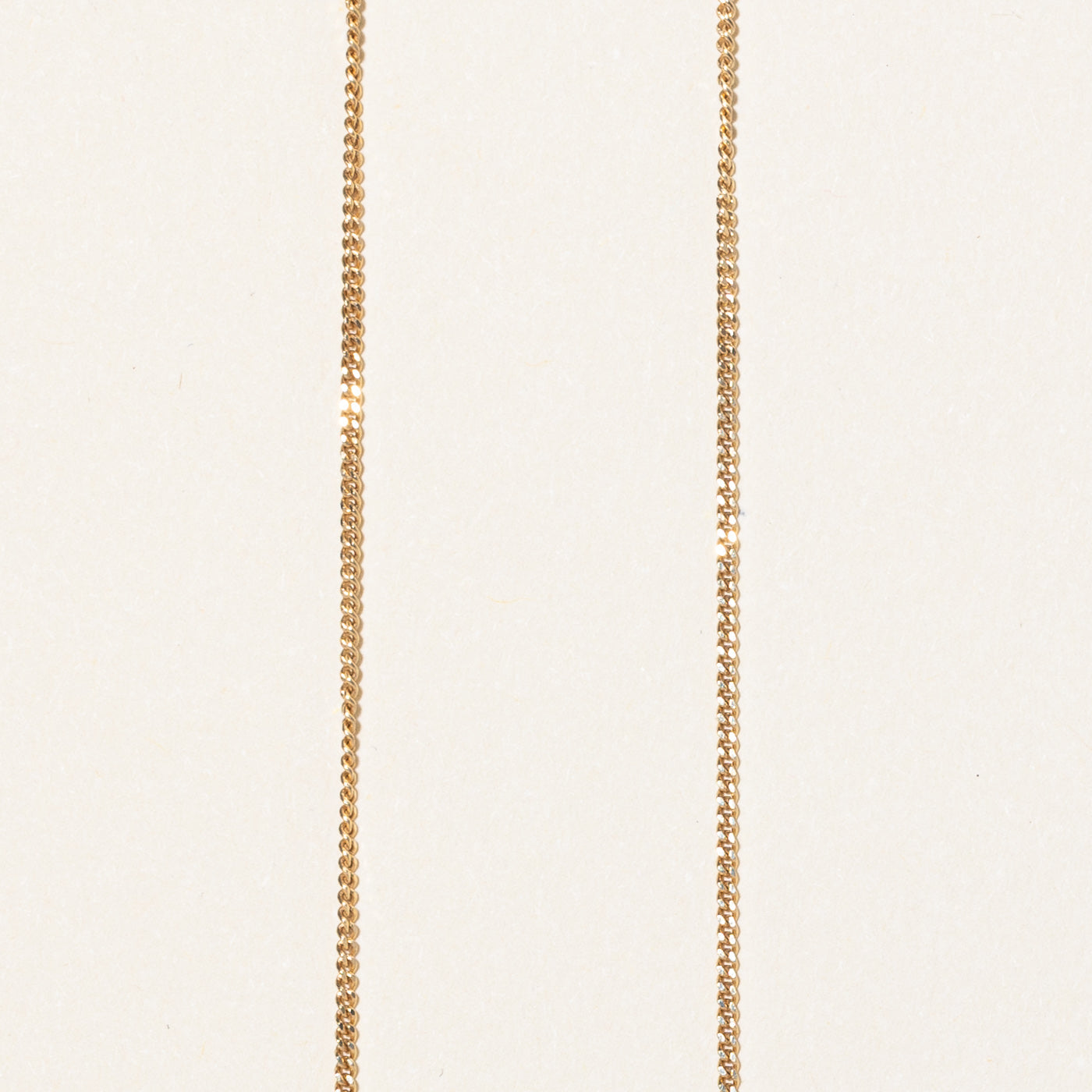 Solitaire Diamond Pendant Necklace | 0.22ct | 18"|