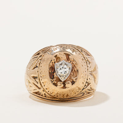 Diamond Dome Ring | 0.24ct | SZ 9.75 |