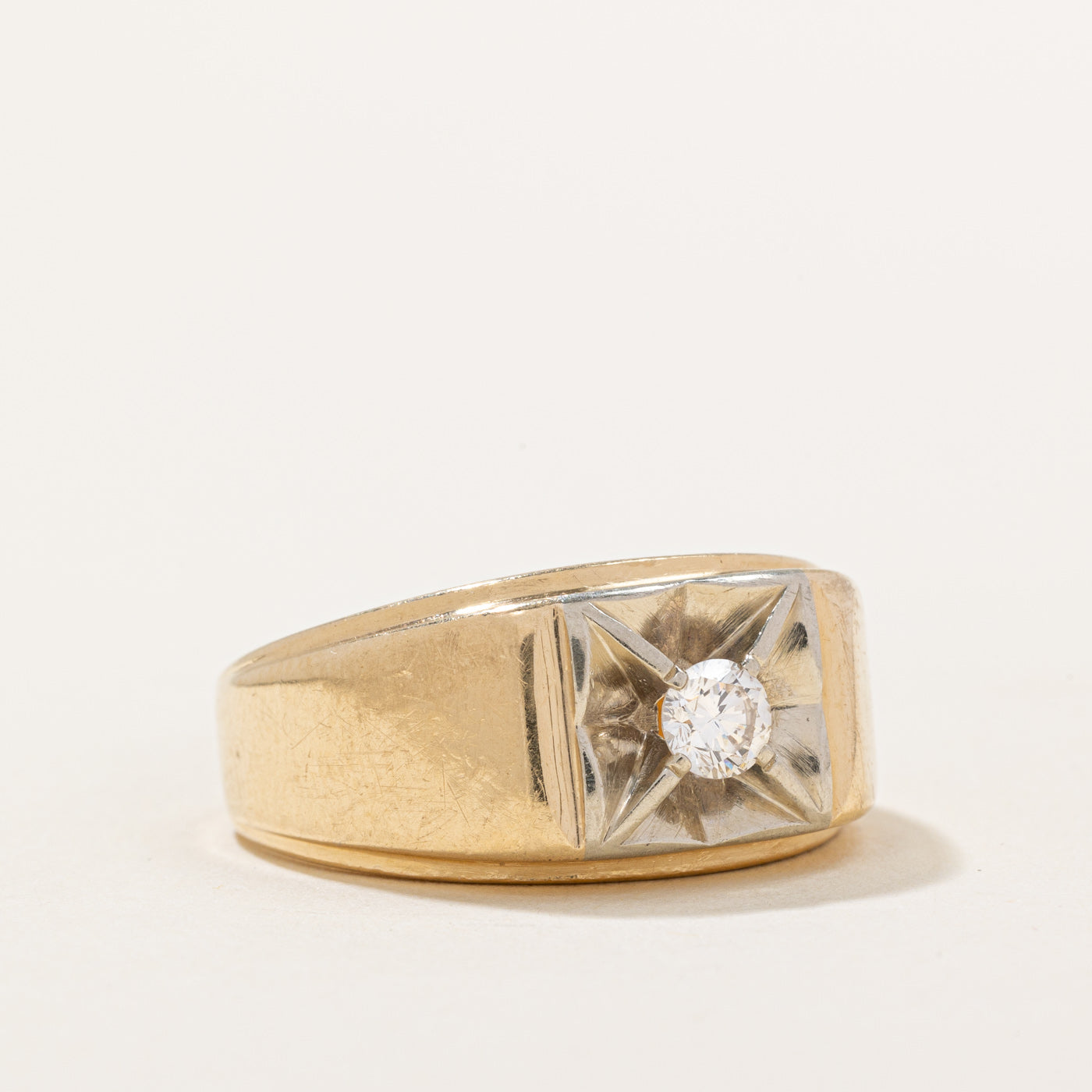 Claw Set Diamond Ring | 0.26ct | SZ 8.5 |