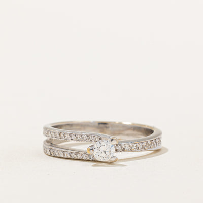 Bypass Diamond Ring | 0.35ctw | SZ 7.25 |