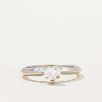 Heart Cut Diamond Ring | 0.35ct | SZ 4.5 |