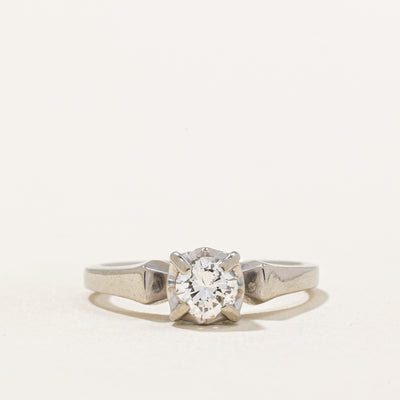 Solitaire Diamond Ring | 0.30ct | SZ 4.5 |
