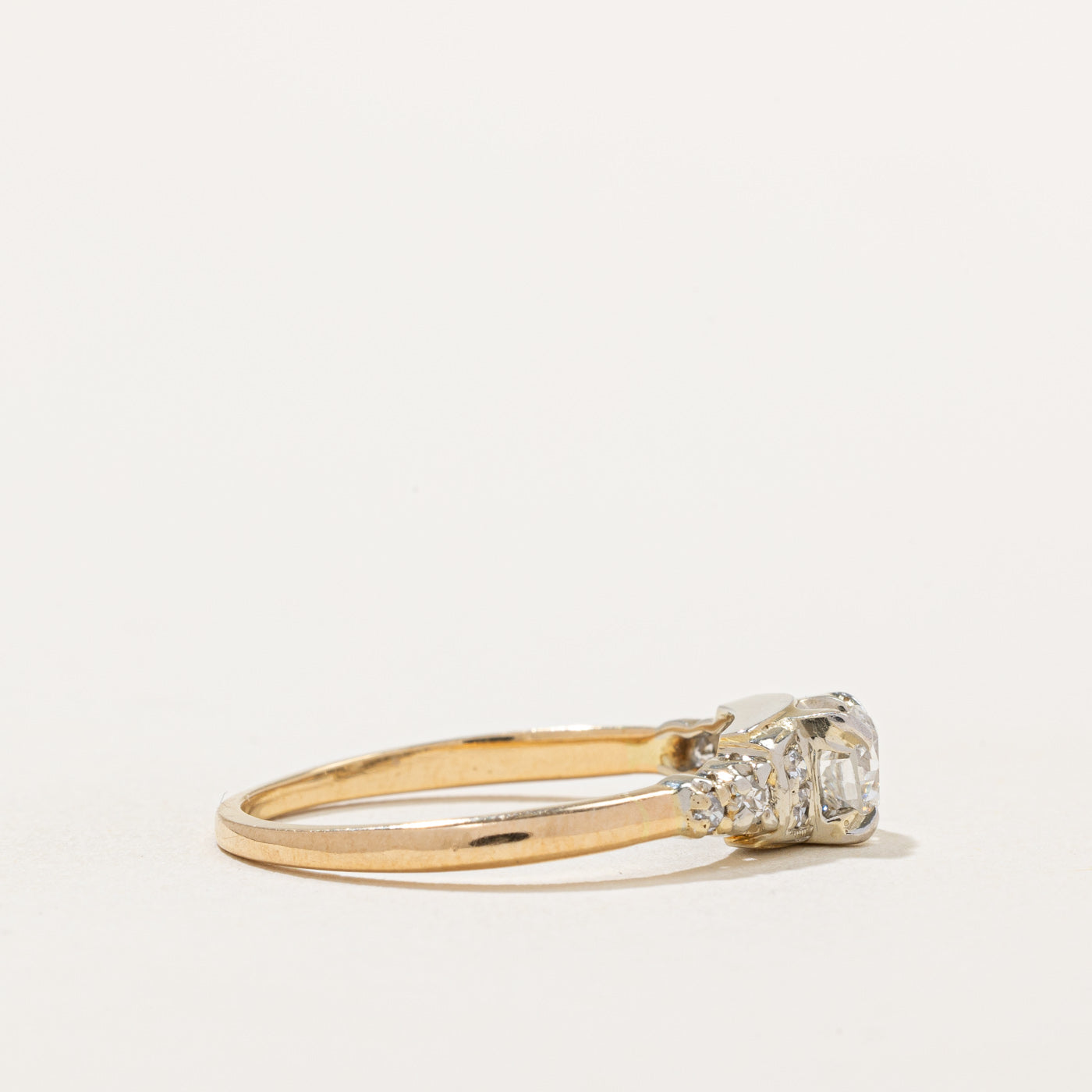 Vintage Diamond Engagement Ring | 0.40ctw | SZ 7.5 |