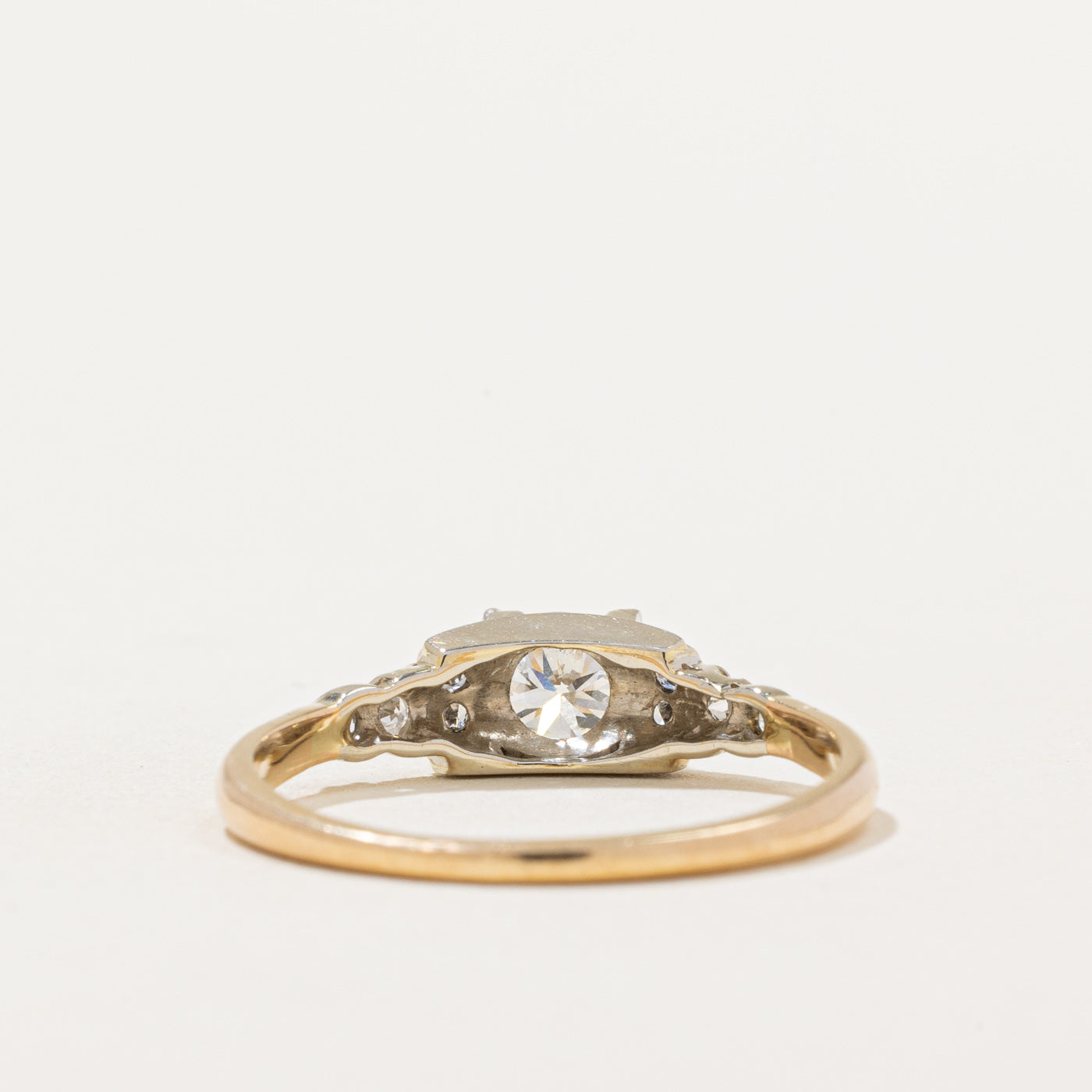 Vintage Diamond Engagement Ring | 0.40ctw | SZ 7.5 |
