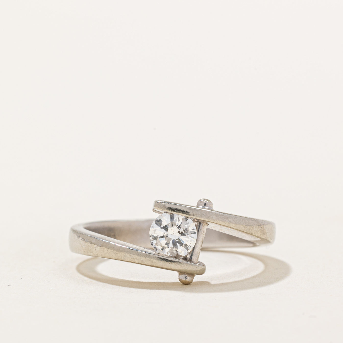 Bypass Diamond Ring | 0.34ct | SZ 6.5 |