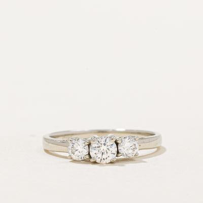 Three Stone Diamond Ring | 0.46ctw | SZ 5.5 |