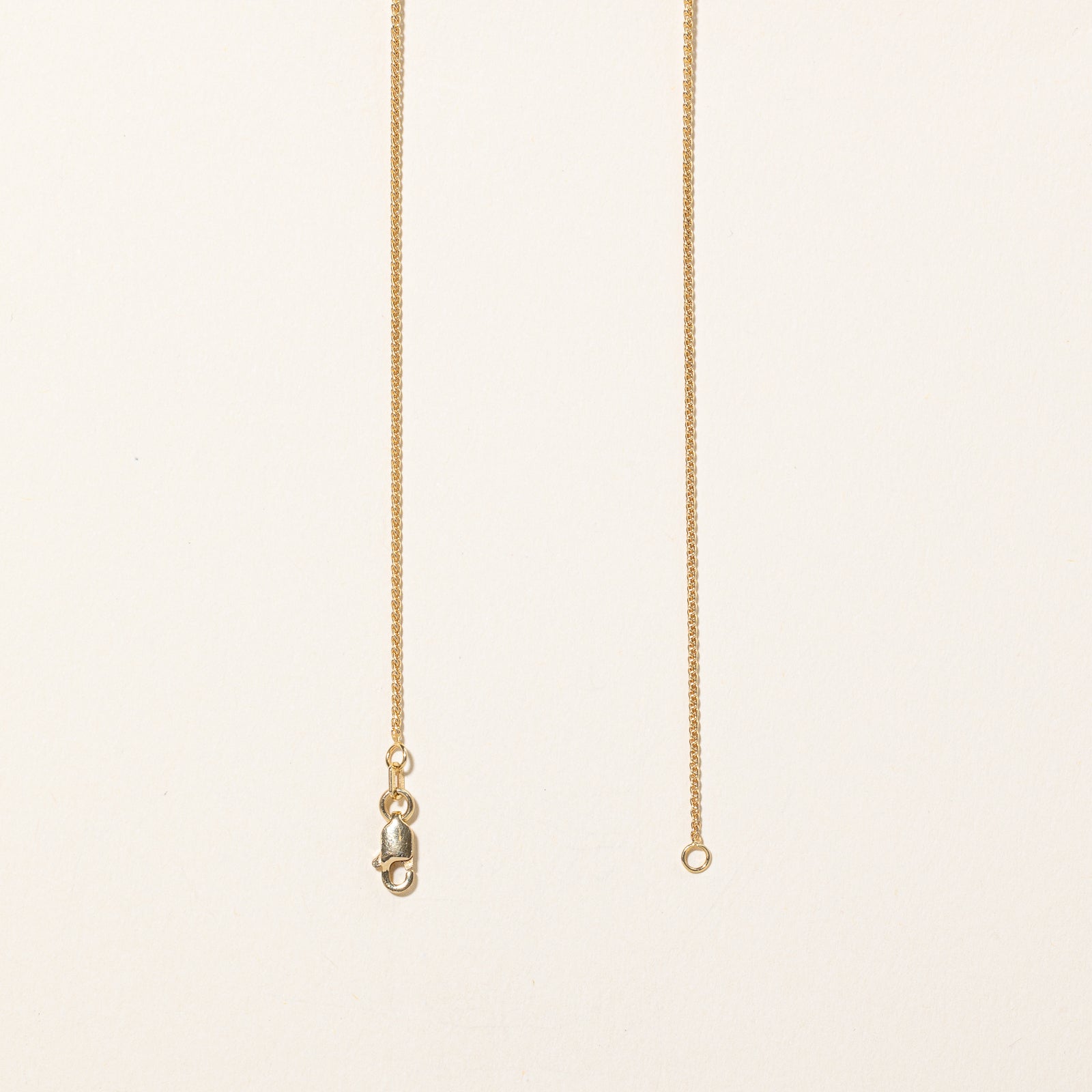 Diamond Scoop Pendant Necklace | 0.20ctw | 17.5" |