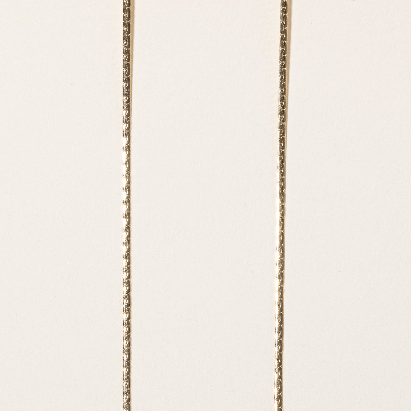 Four Stone Diamond Scoop Necklace | 0.11ctw | 16" |