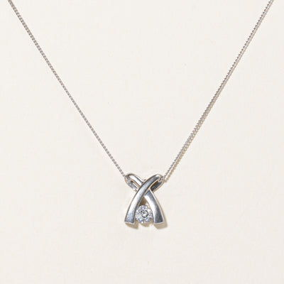 Diamond Pendant & Necklace | 0.20ct | 19
