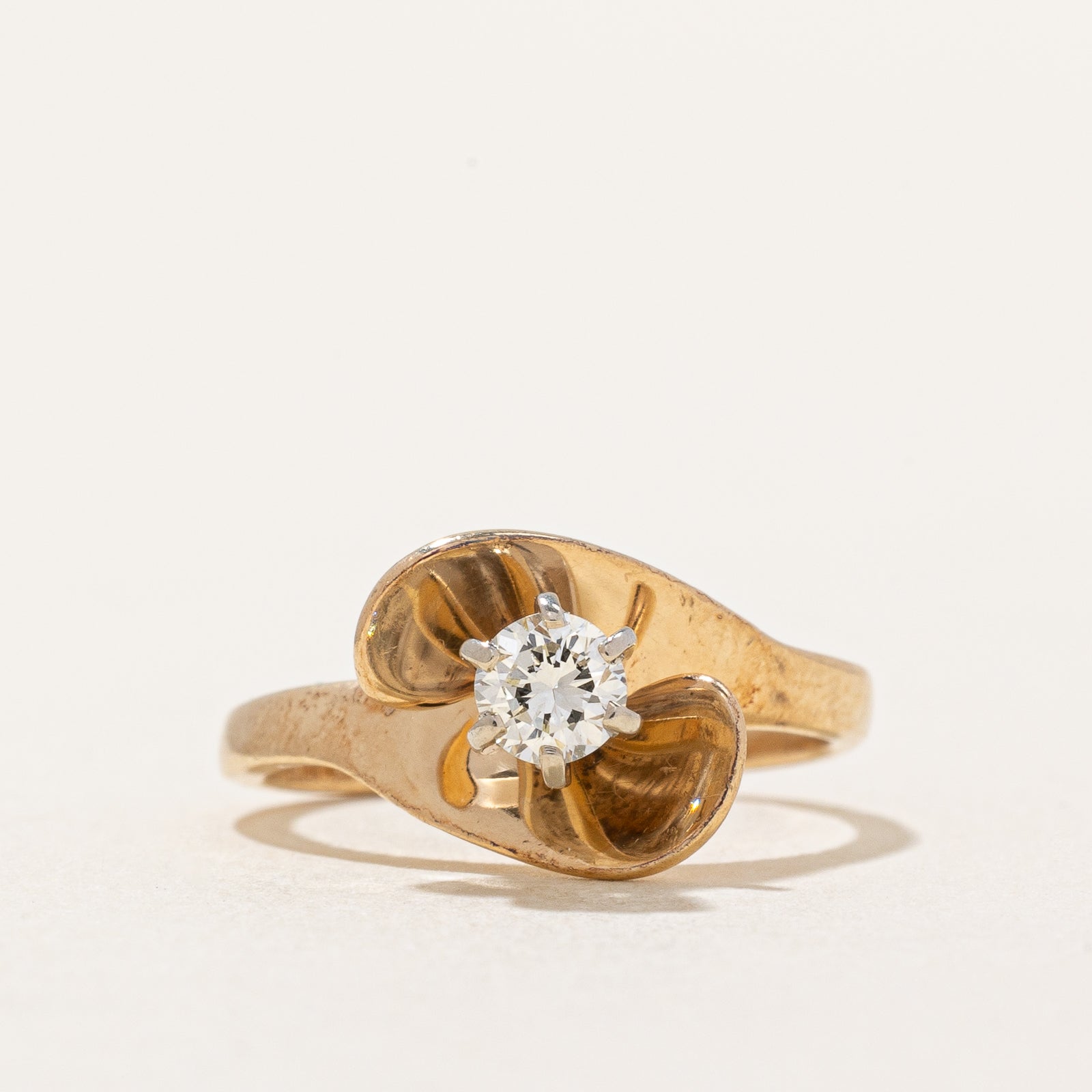 High Set Diamond Ring | 0.20ct | SZ 2.75 |