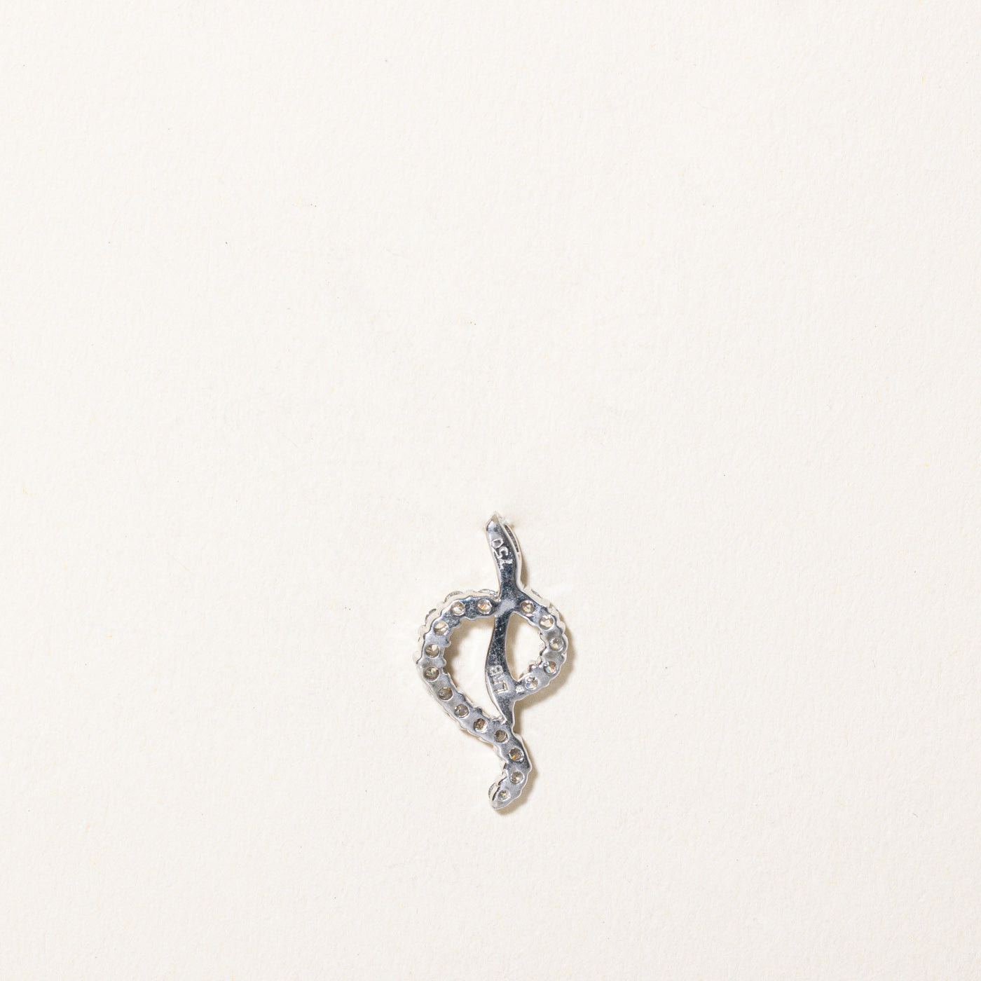 Diamond Swirl Design Pendant | 0.30ctw |