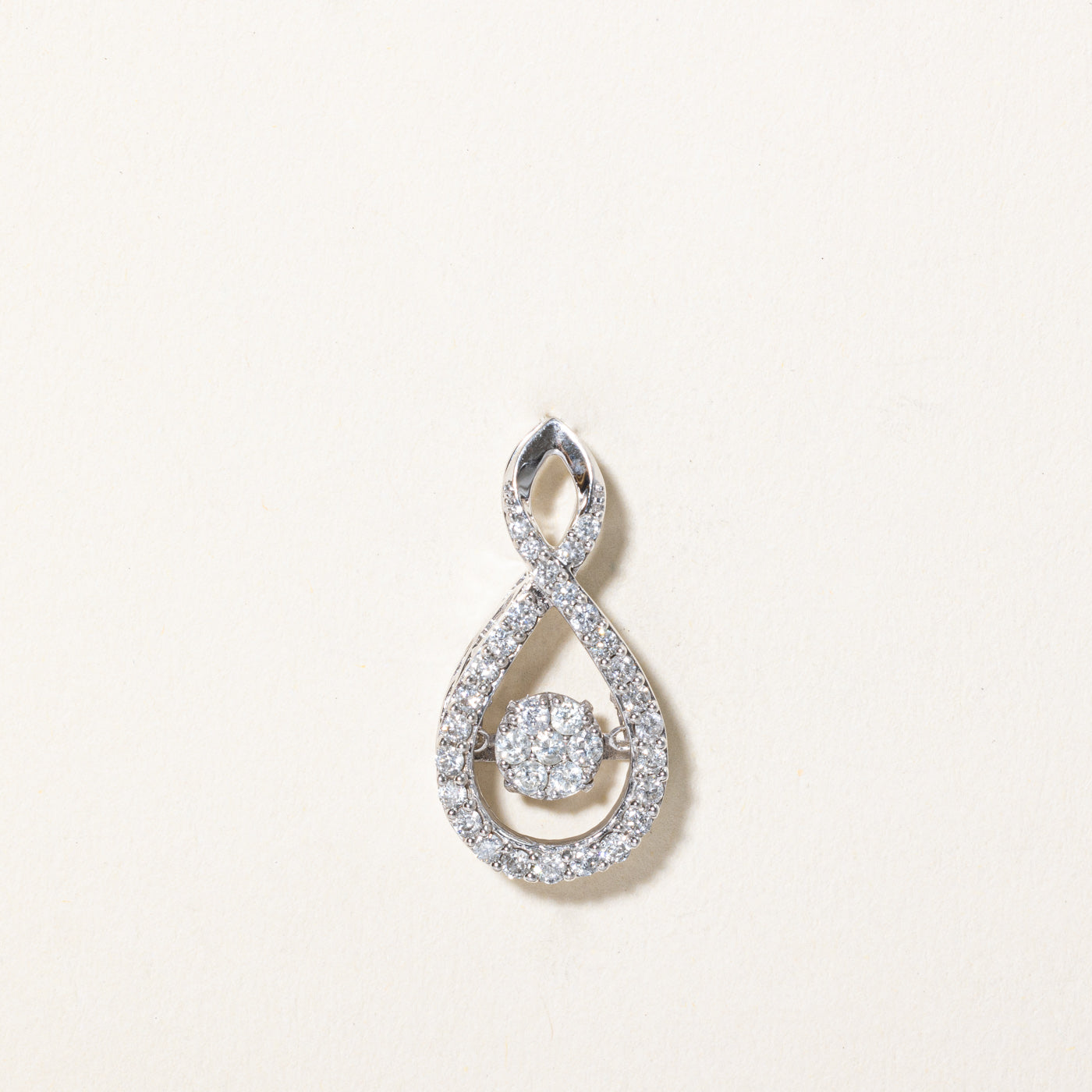 Diamond Teardrop Pendant | 0.57ctw |