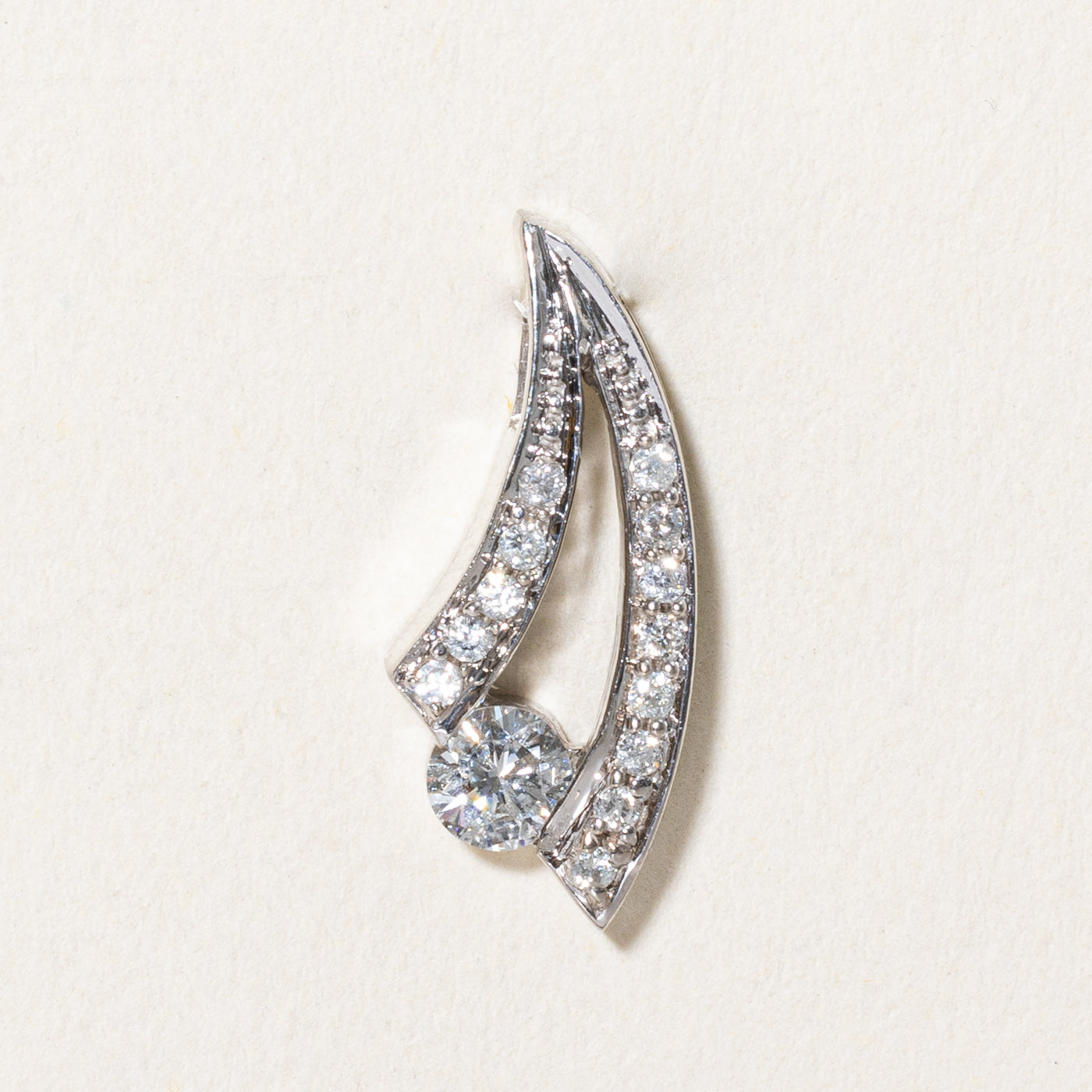 Diamond Abstract Pendant | 0.29ctw |