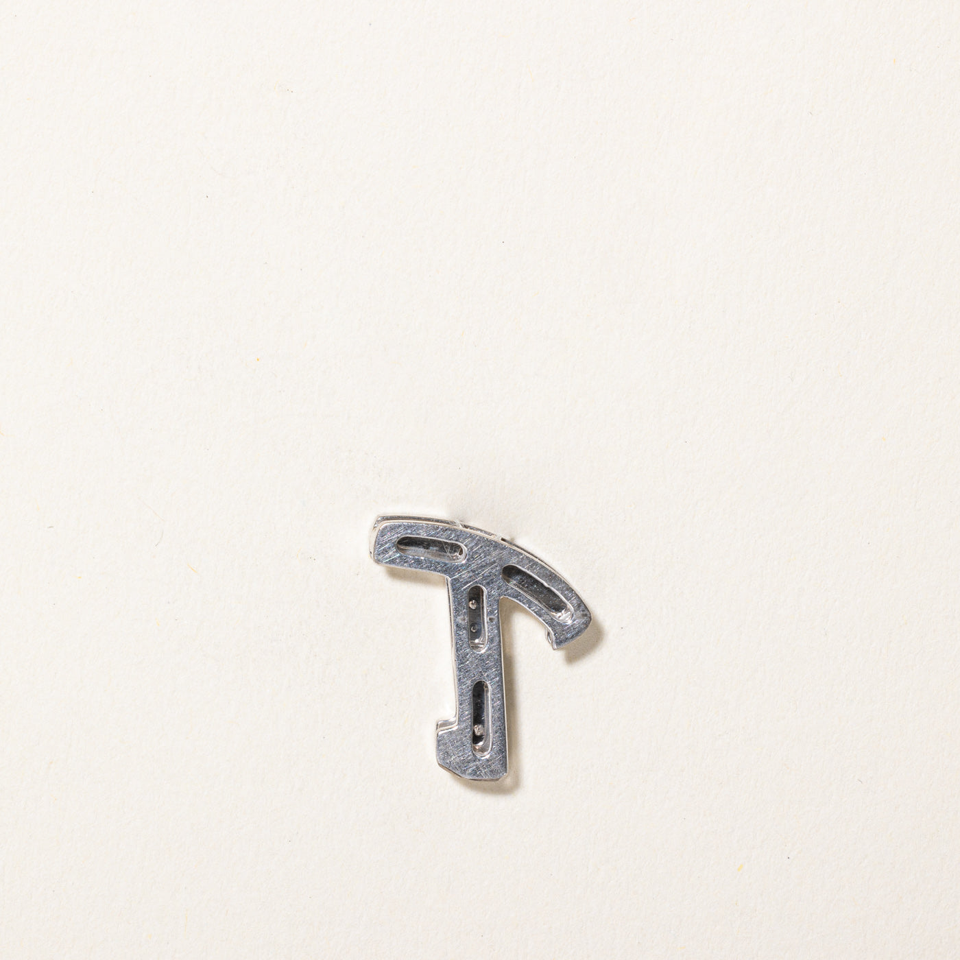 Diamond 'T' Initial Pendant | 0.15ctw |
