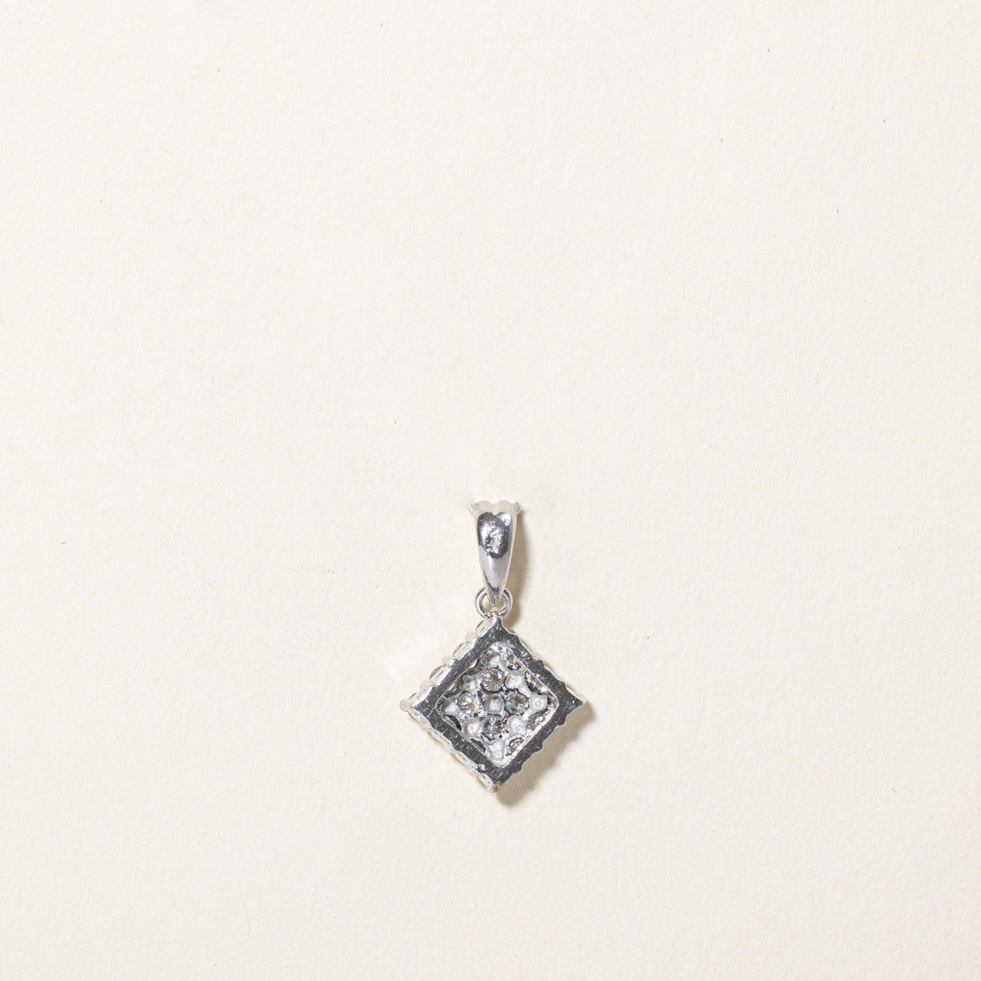Pavé Set Diamond Pendant | 0.40ctw |