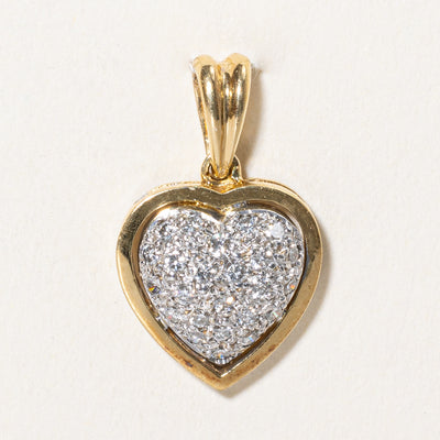 Diamond Heart Pendant | 0.32ctw |