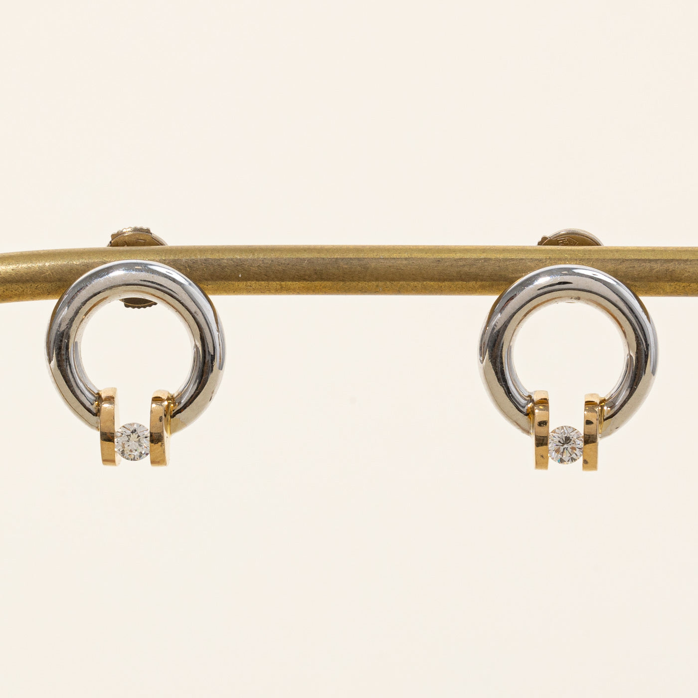Tension Set Diamond Earrings | 0.23ctw |