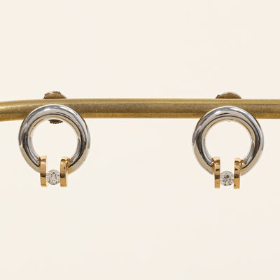 Tension Set Diamond Earrings | 0.23ctw |