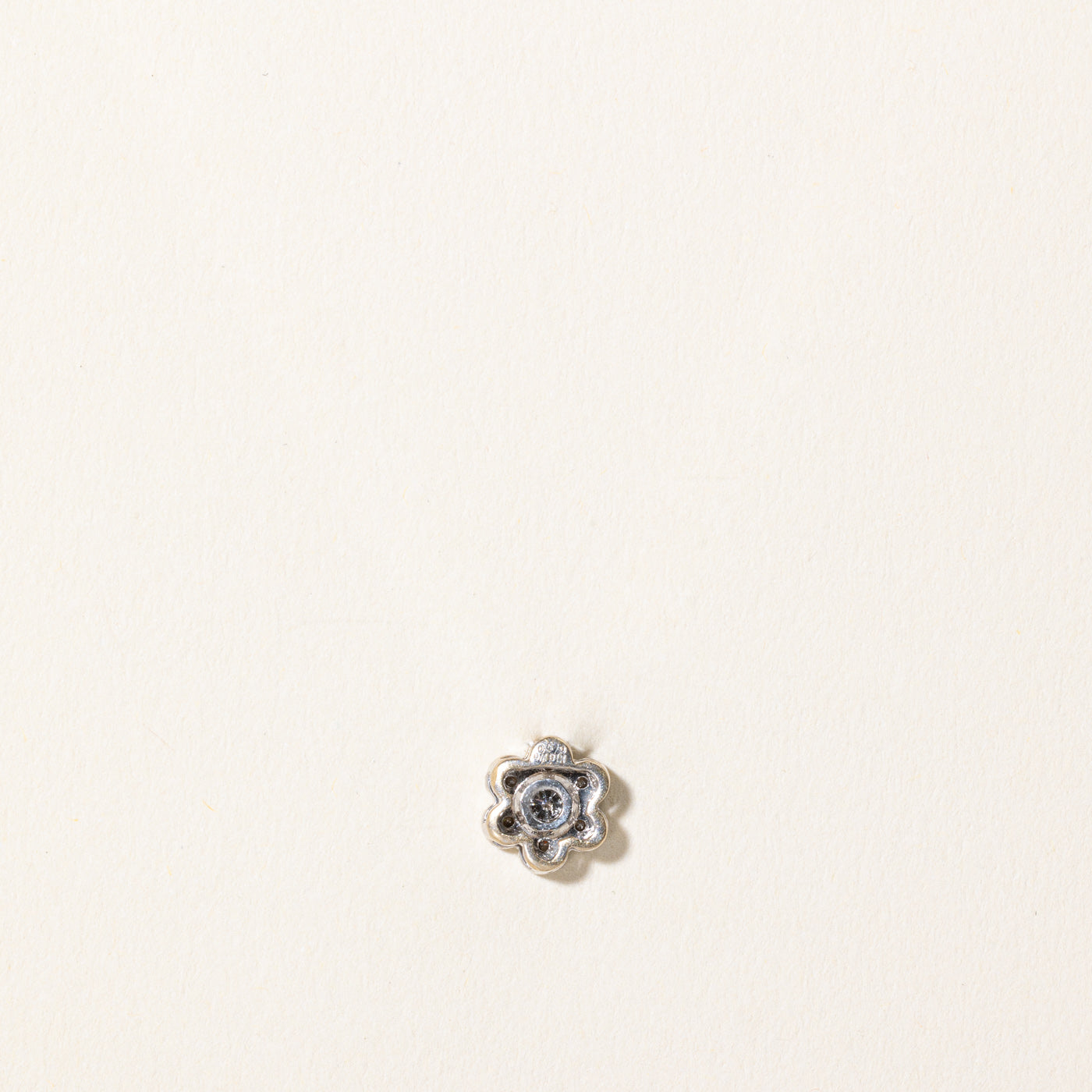 Diamond Cluster Flower Pendant | 0.30ctw |