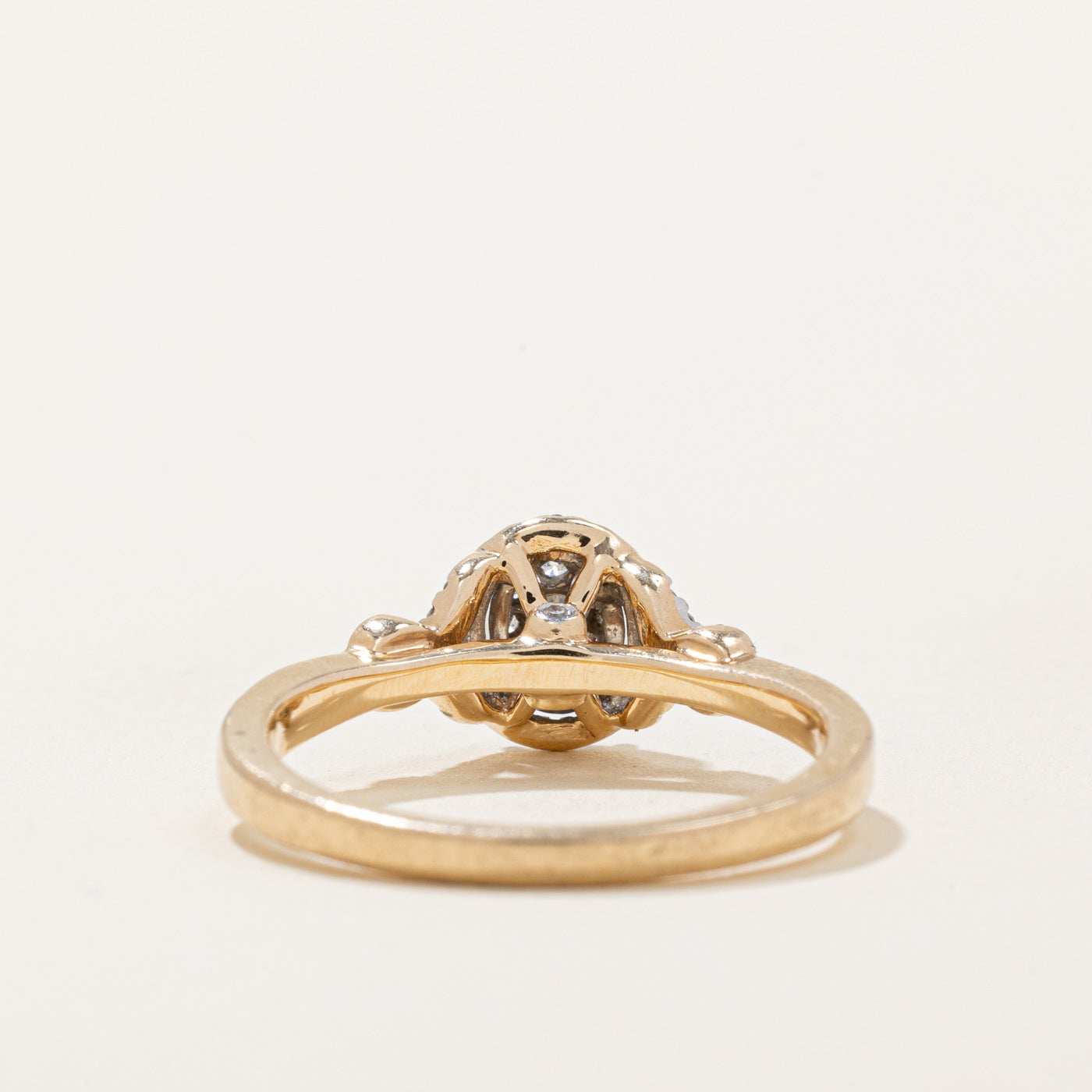 Bague sertie de diamants | 0,25 ct | Taille 7 | 