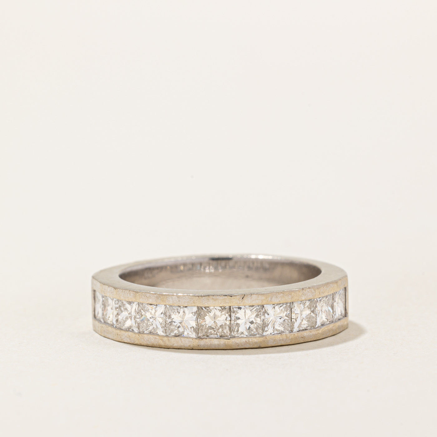 Princess Cut Diamond Band | 1.25ctw | SZ 6.25 |