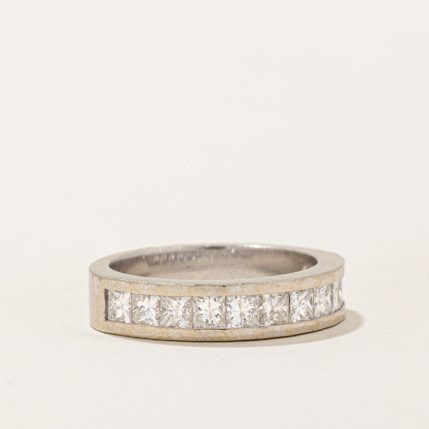Princess Cut Diamond Band | 1.25ctw | SZ 6.25 |
