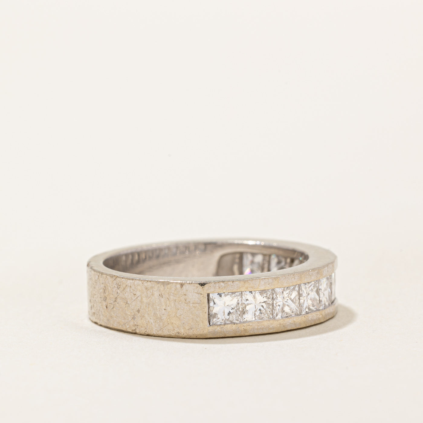 Princess Cut Diamond Band | 1.25ctw | SZ 6.25 |