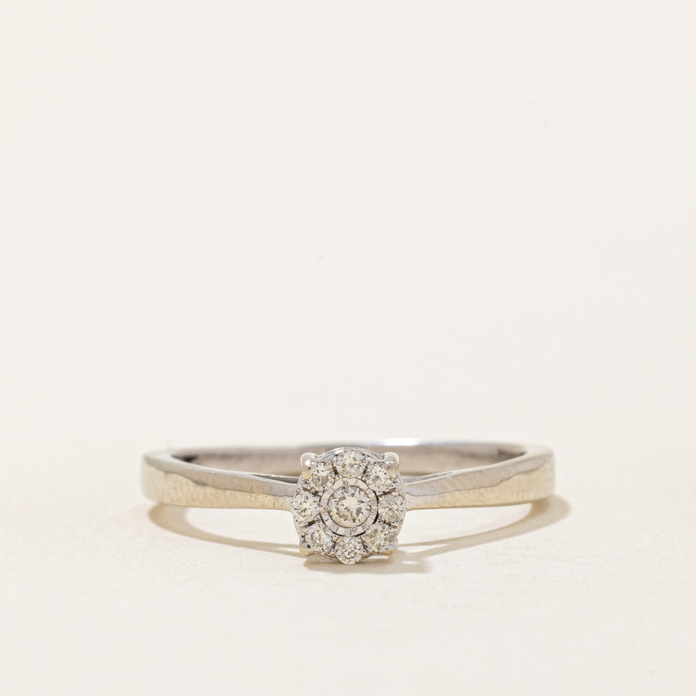 Diamond Cluster Ring | 0.09ctw | SZ 5.5 |
